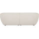 Amelia White Modular Sectional, Double Chaise